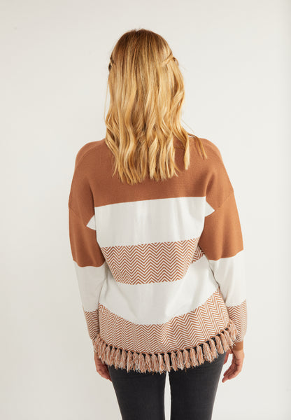 usha FESTIVAL Women's Oversize Knit Sweater