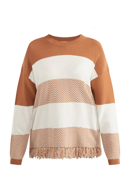 usha FESTIVAL Women's Oversize Knit Sweater