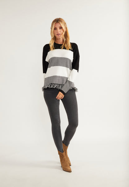 usha FESTIVAL Women's Oversize Knit Sweater