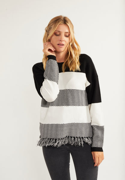 usha FESTIVAL Women's Oversize Knit Sweater