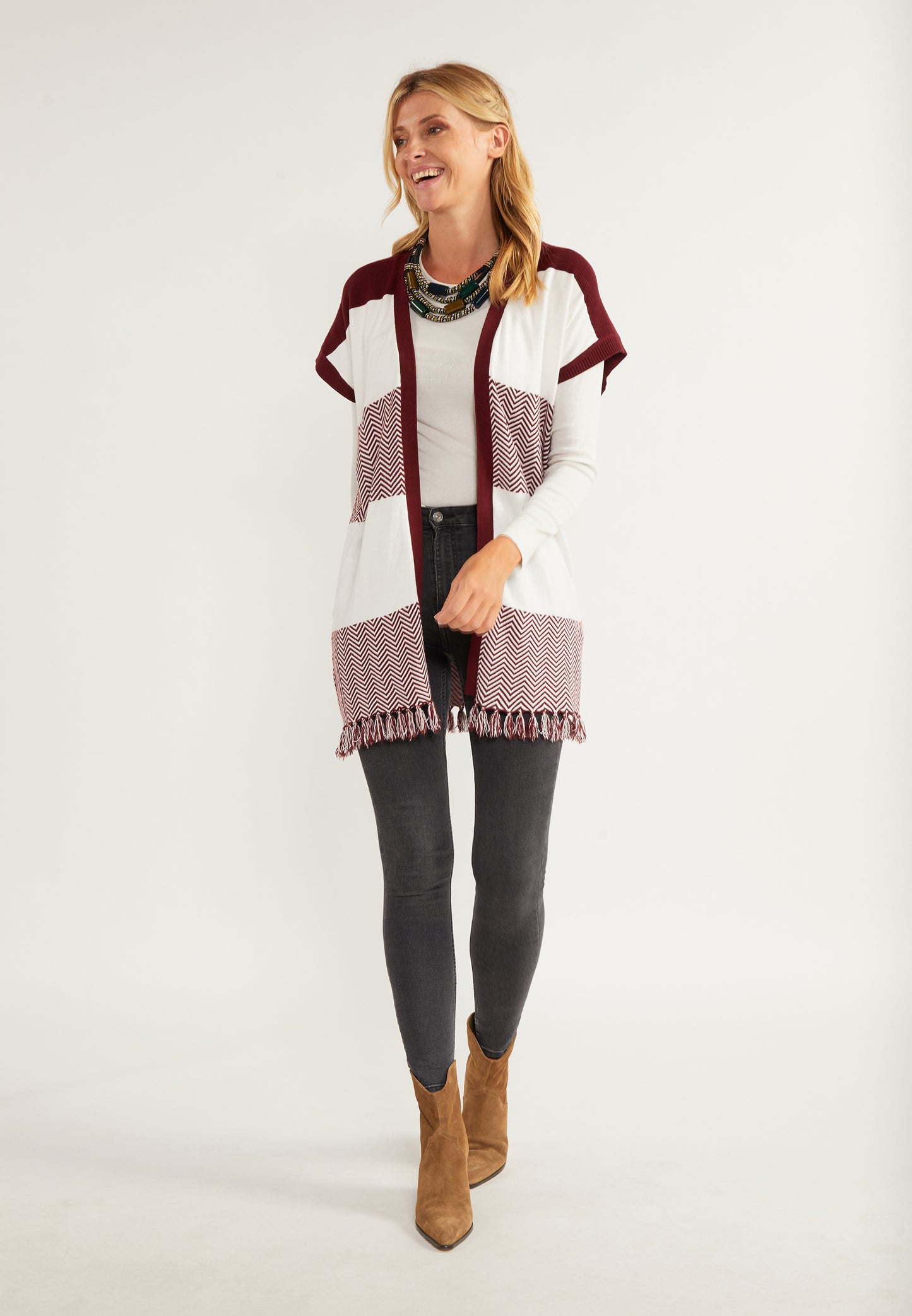 usha FESTIVAL Women's Knitted Vest