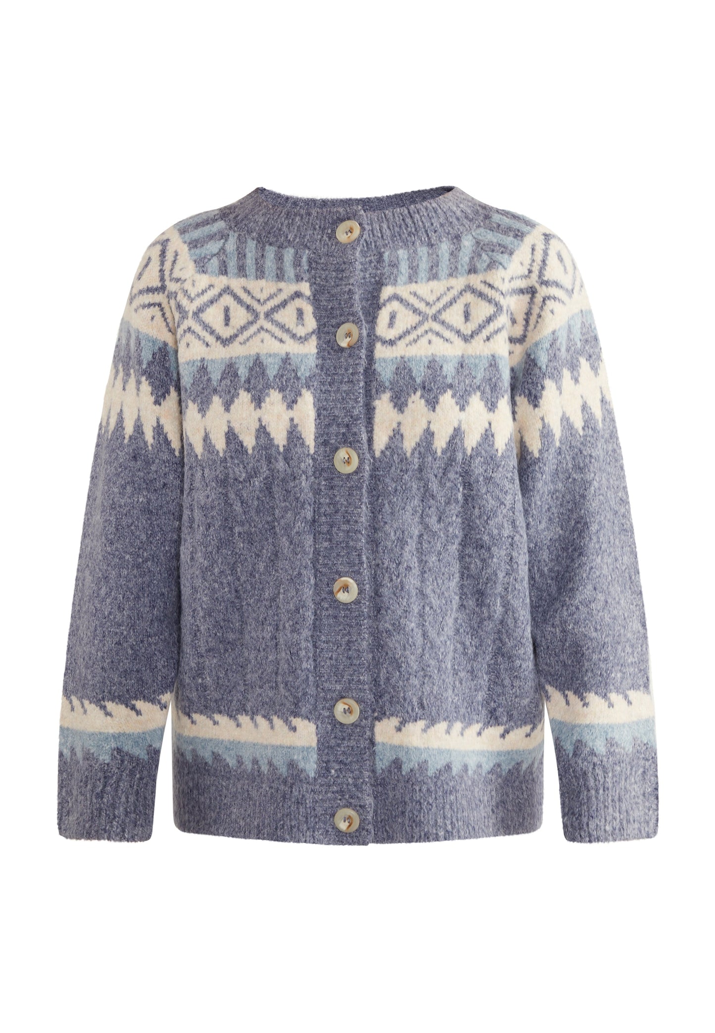 Usha blue label Women's Cardigan With Buttons