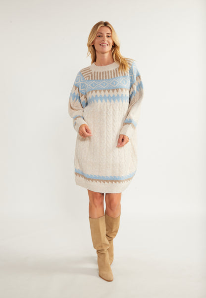 usha BLUE LABEL Kobiety's Knit Sukienka