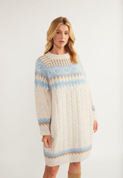 usha BLUE LABEL Kobiety's Knit Sukienka