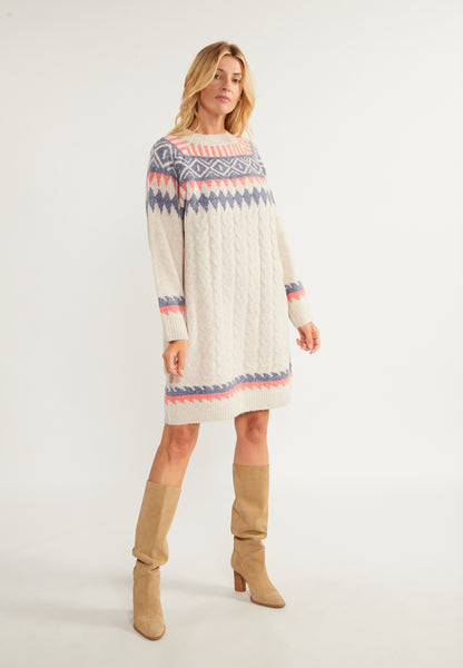 usha BLUE LABEL Kobiety's Knit Sukienka