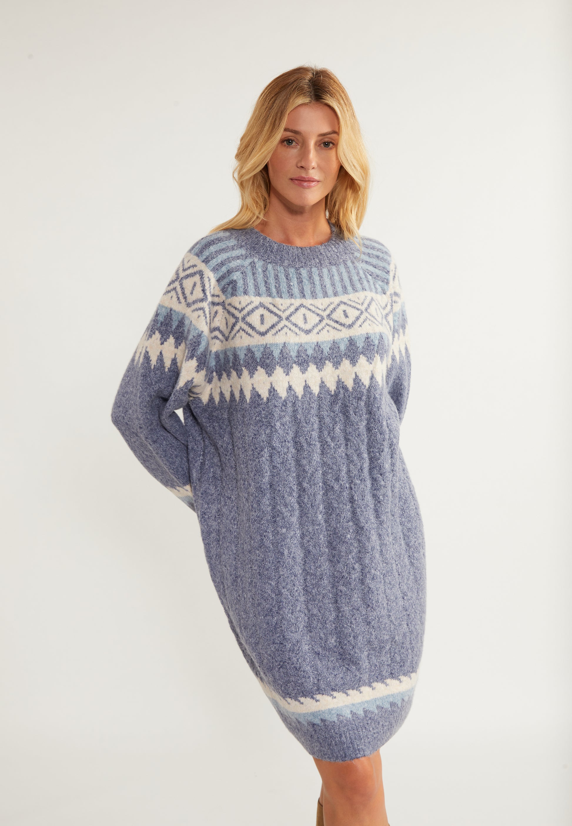 usha BLUE LABEL Kobiety's Knit Sukienka