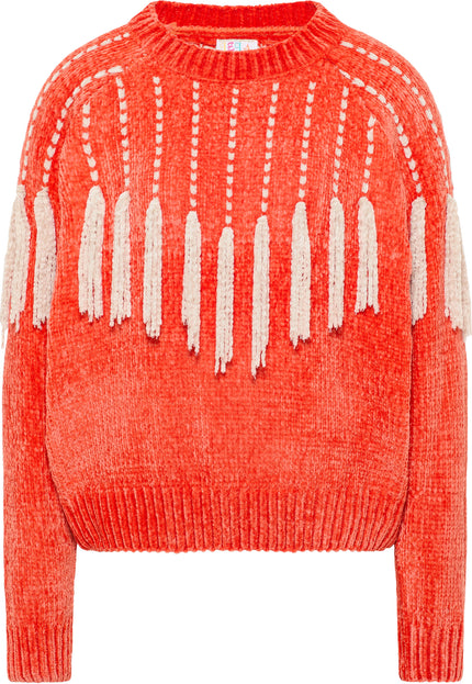 IZIA Damen Strickpullover