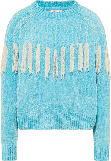 IZIA Damen Strickpullover