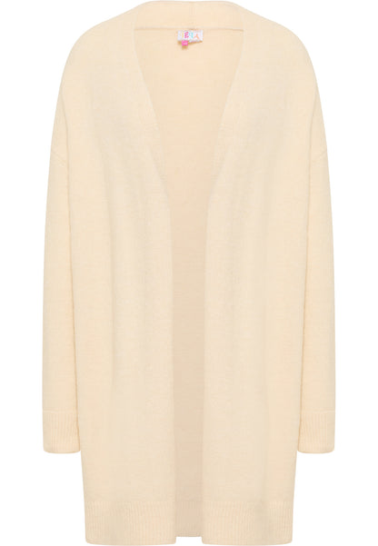 IZIA Damen langer Strickcardigan