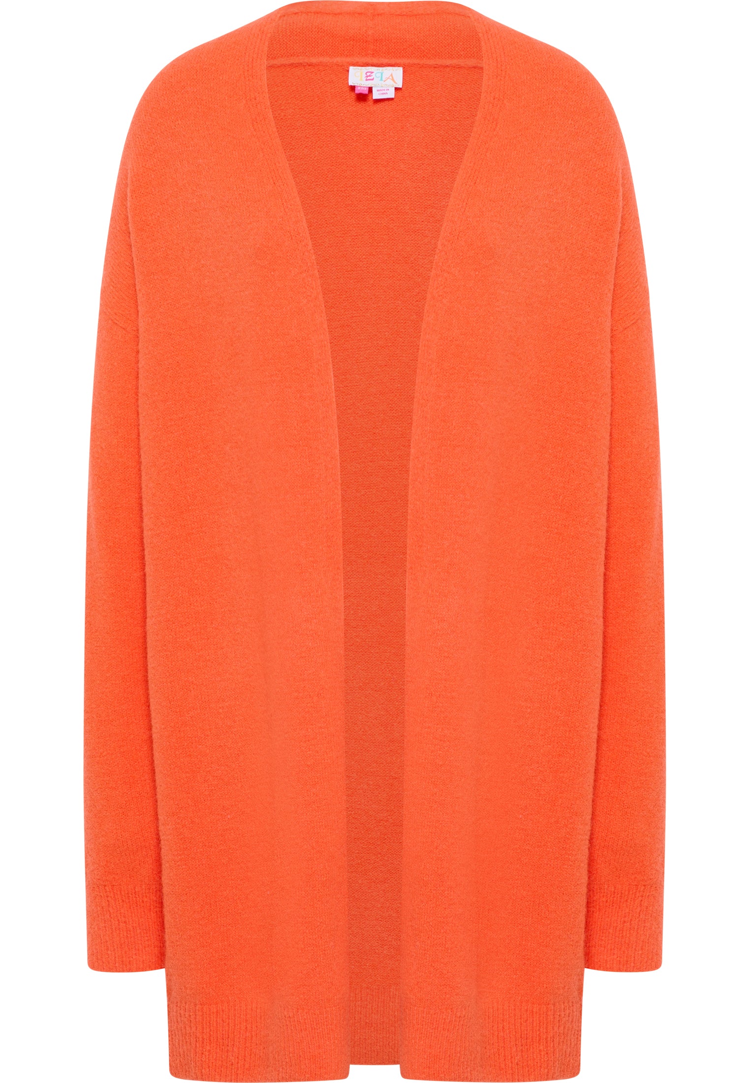 IZIA Damen langer Strickcardigan