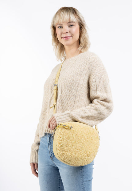 Mymo Women's Bag With Teddy Fur