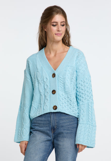 IZIA Women's Cropped Cardigan