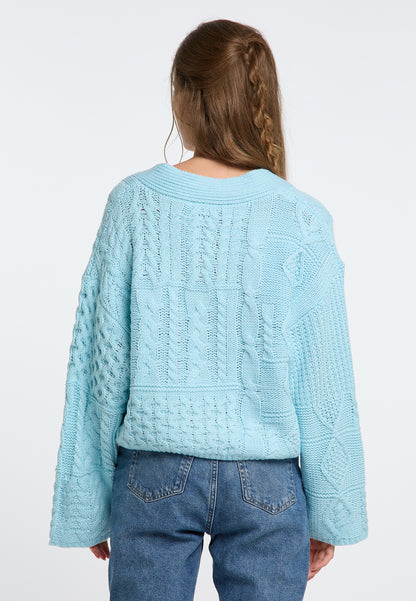 IZIA Women's Cropped Cardigan