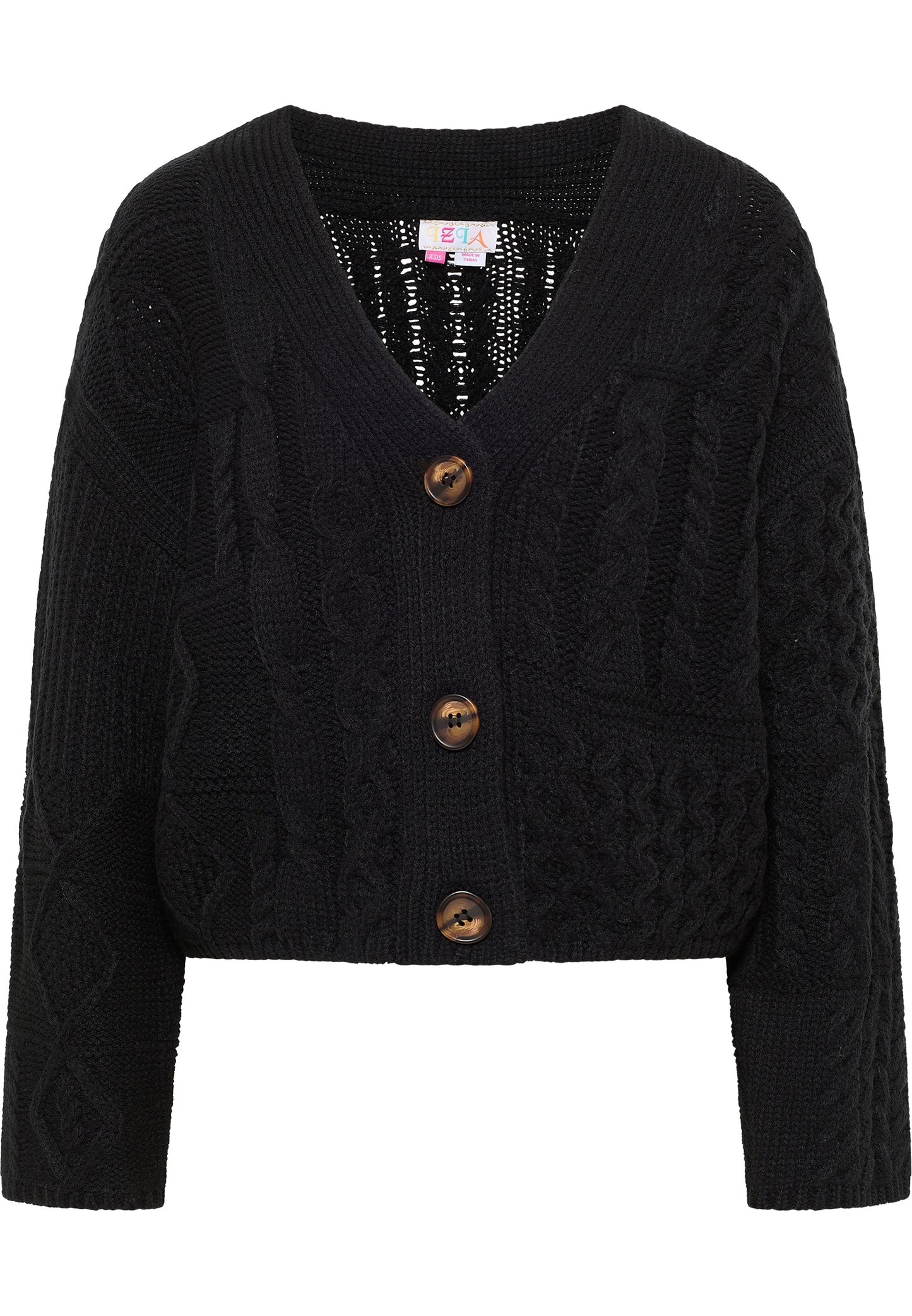 IZIA Women's Cropped Cardigan