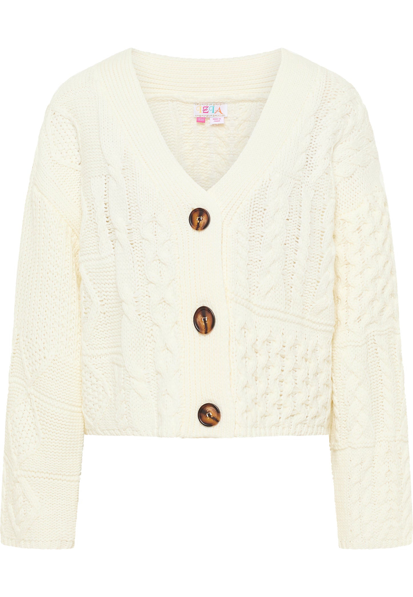 IZIA Women's Cropped Cardigan