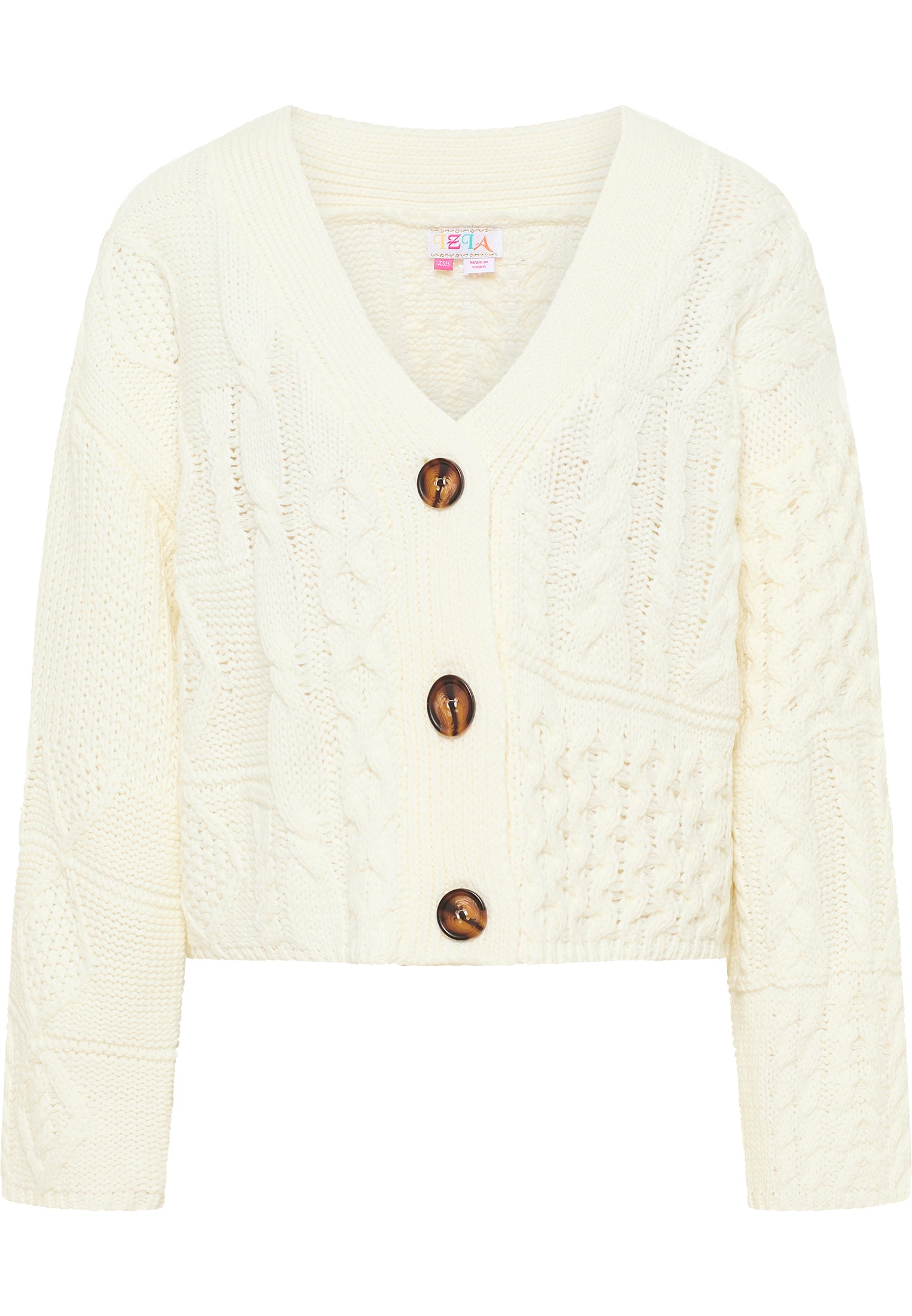 IZIA Women's Cropped Cardigan