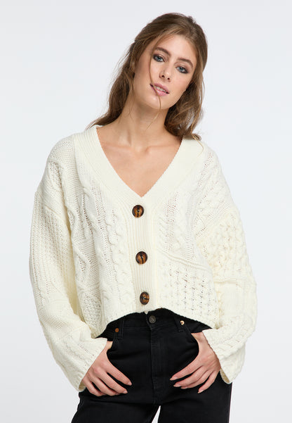 IZIA Women's Cropped Cardigan