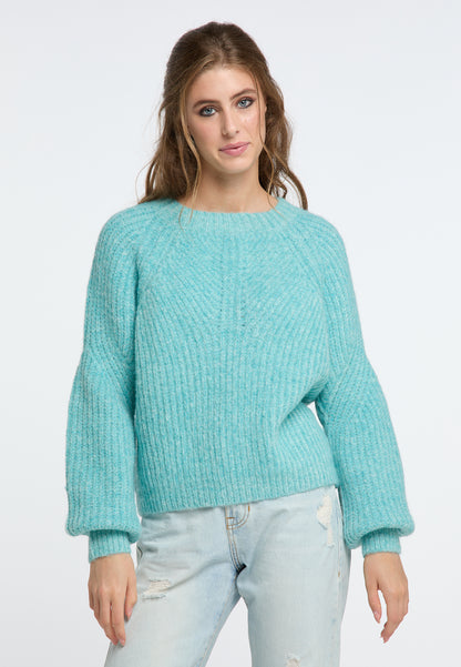 IZIA Damen Strickpullover