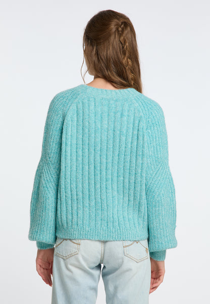 IZIA Damen Strickpullover