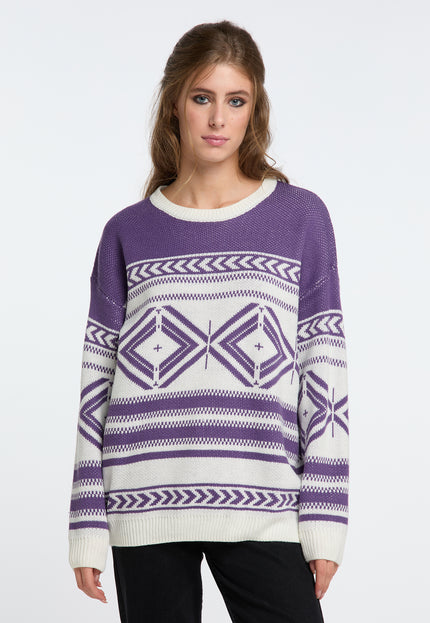 IZIA Women's Knitted Sweater