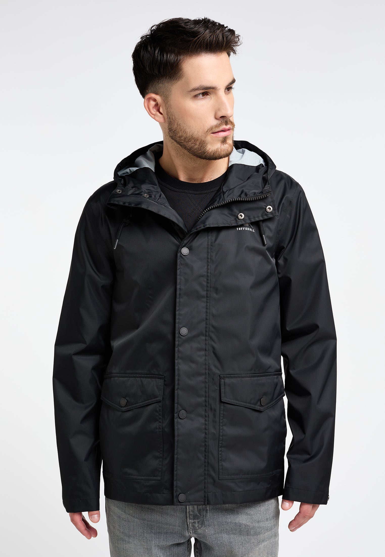 TUFFSKULL Men's Rain Jacket