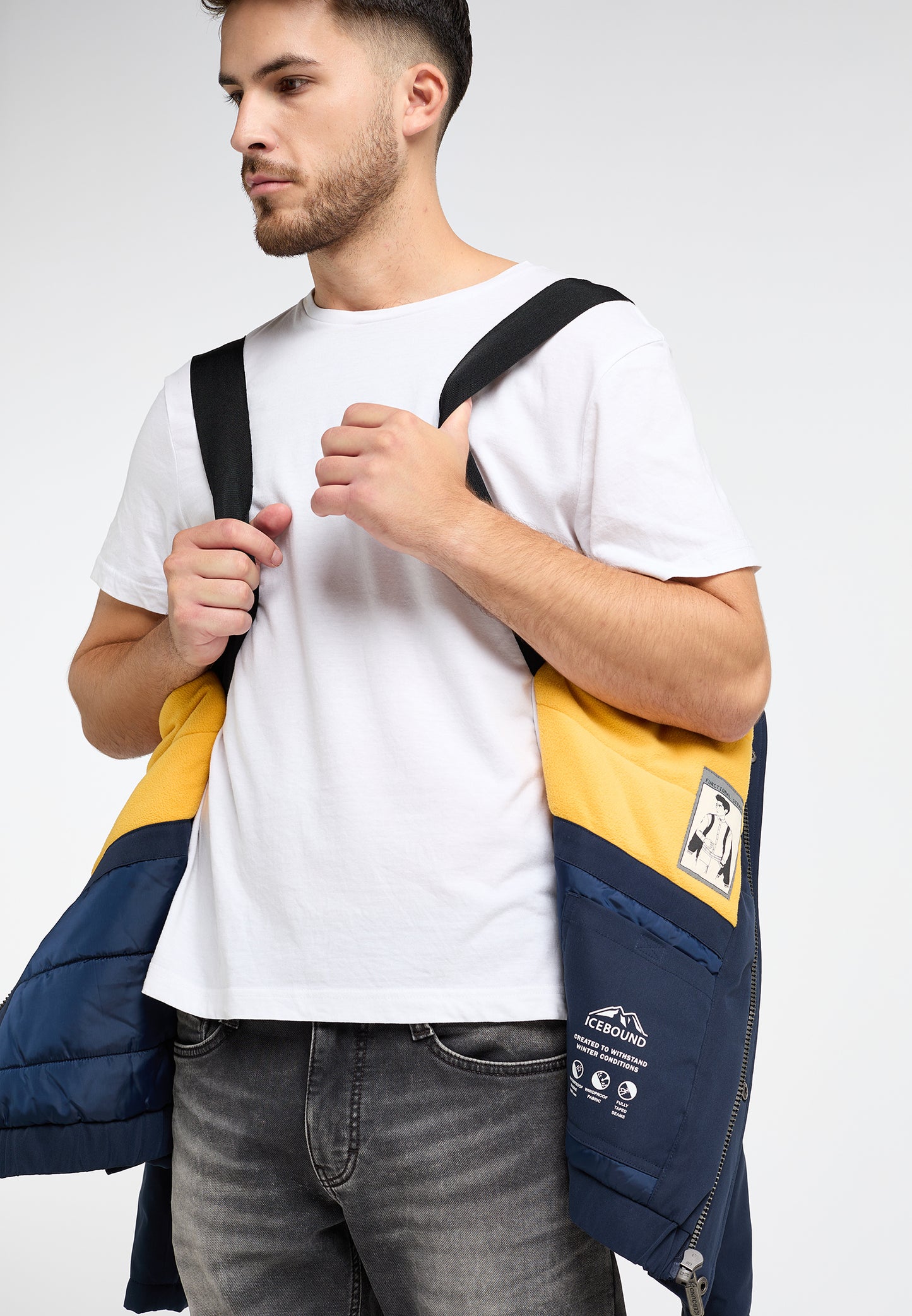 ICEBOUND Męska Kurtka Zimowa