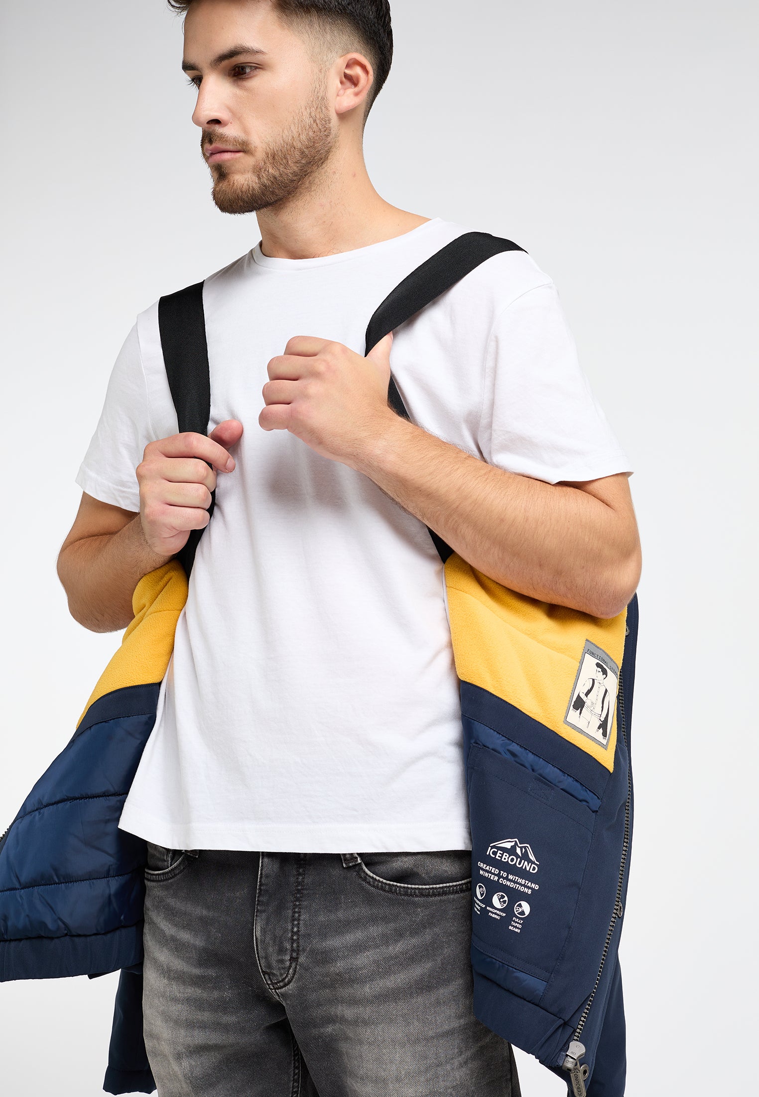 ICEBOUND Męska Kurtka Zimowa