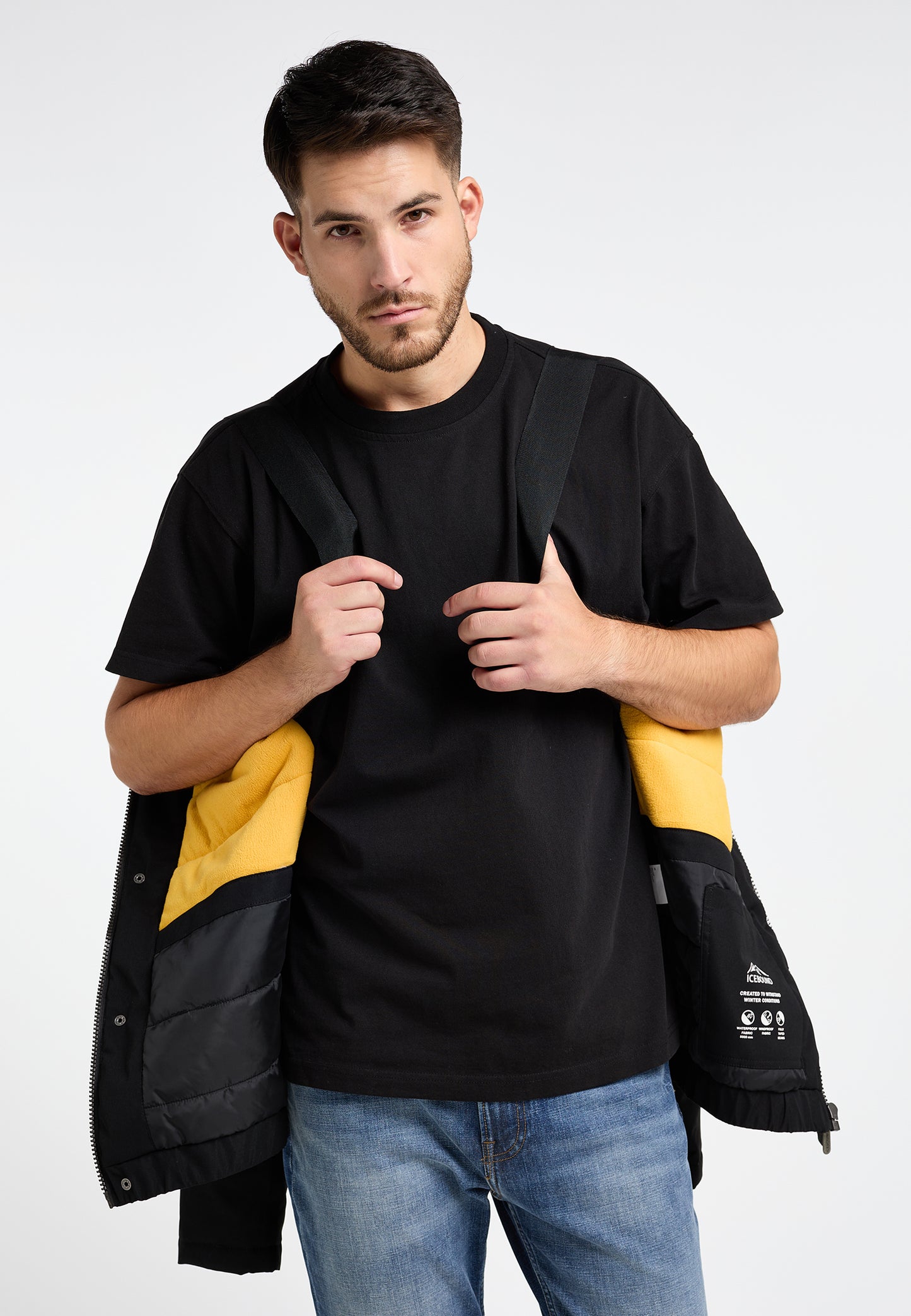 ICEBOUND Męska Kurtka Zimowa