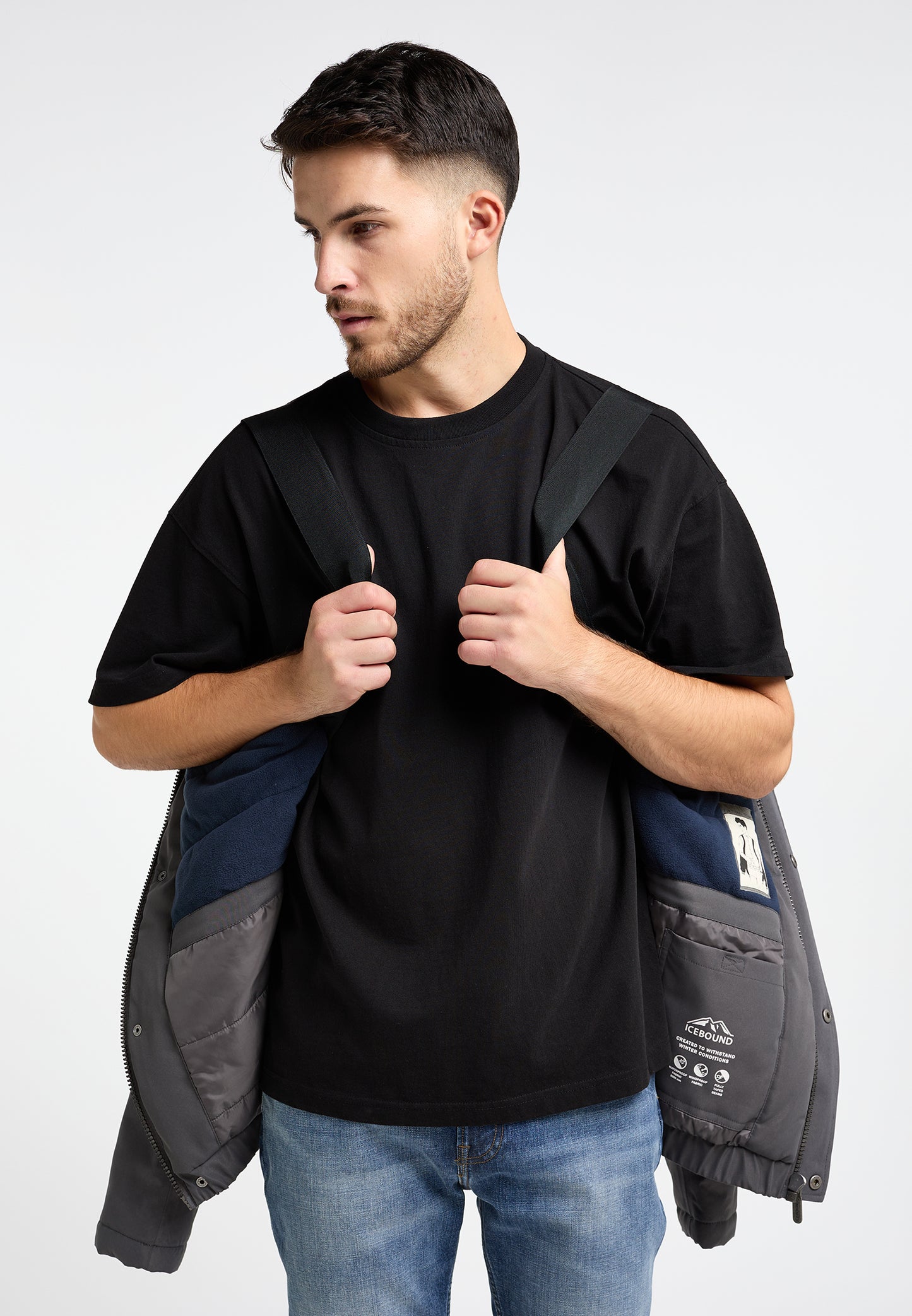 ICEBOUND Męska Kurtka Zimowa