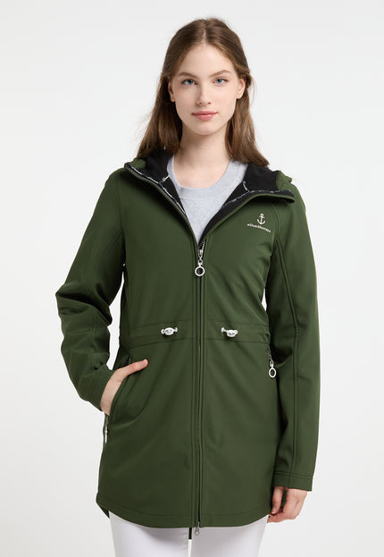 DreiMaster Maritim Damen Softshell-Jacke