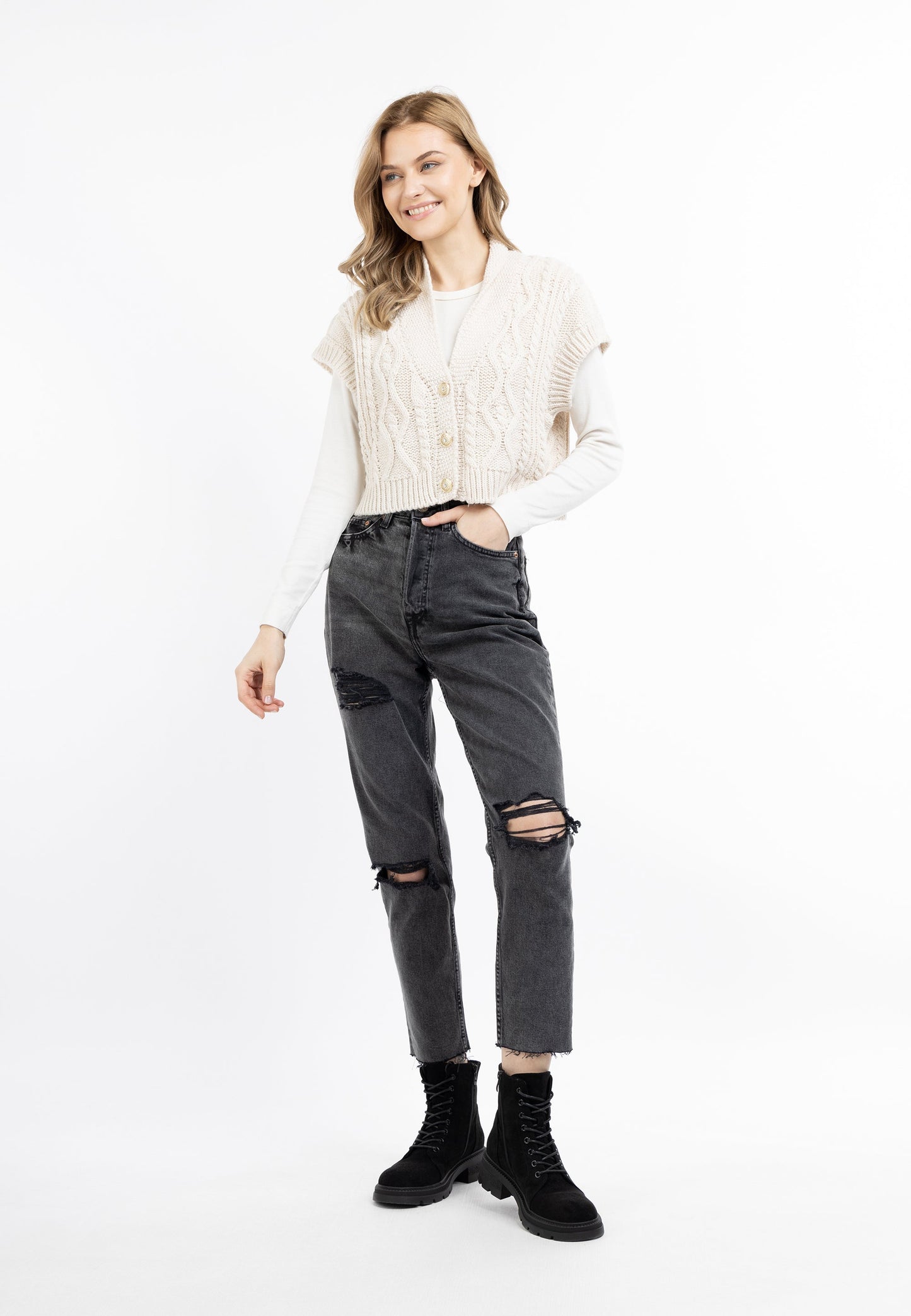 Dreimaster vintage Women's Knit Vest