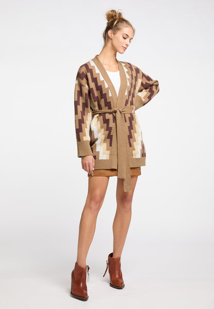 usha FESTIVAL Women's Open Knit Cardigan