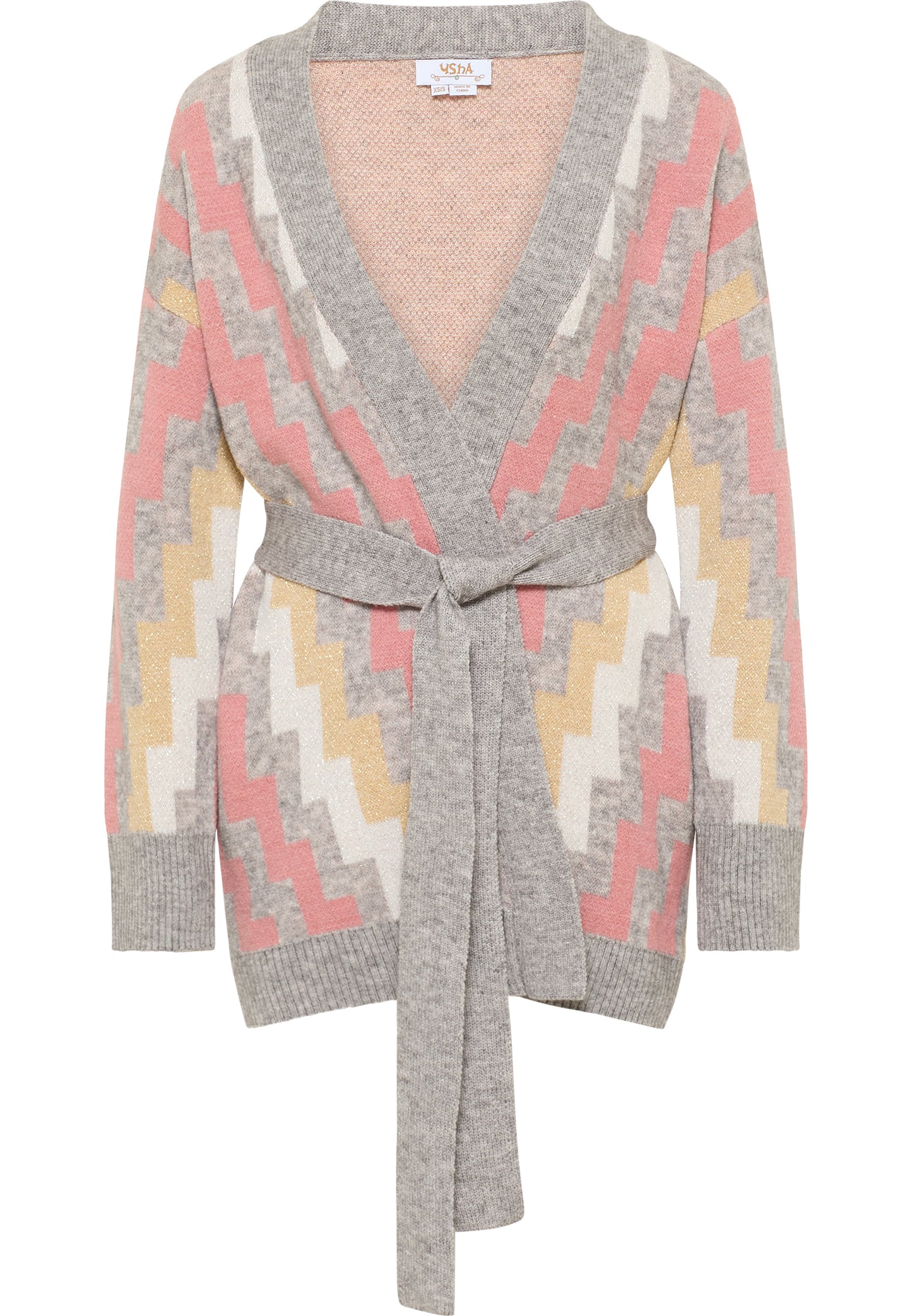 usha FESTIVAL Women's Open Knit Cardigan