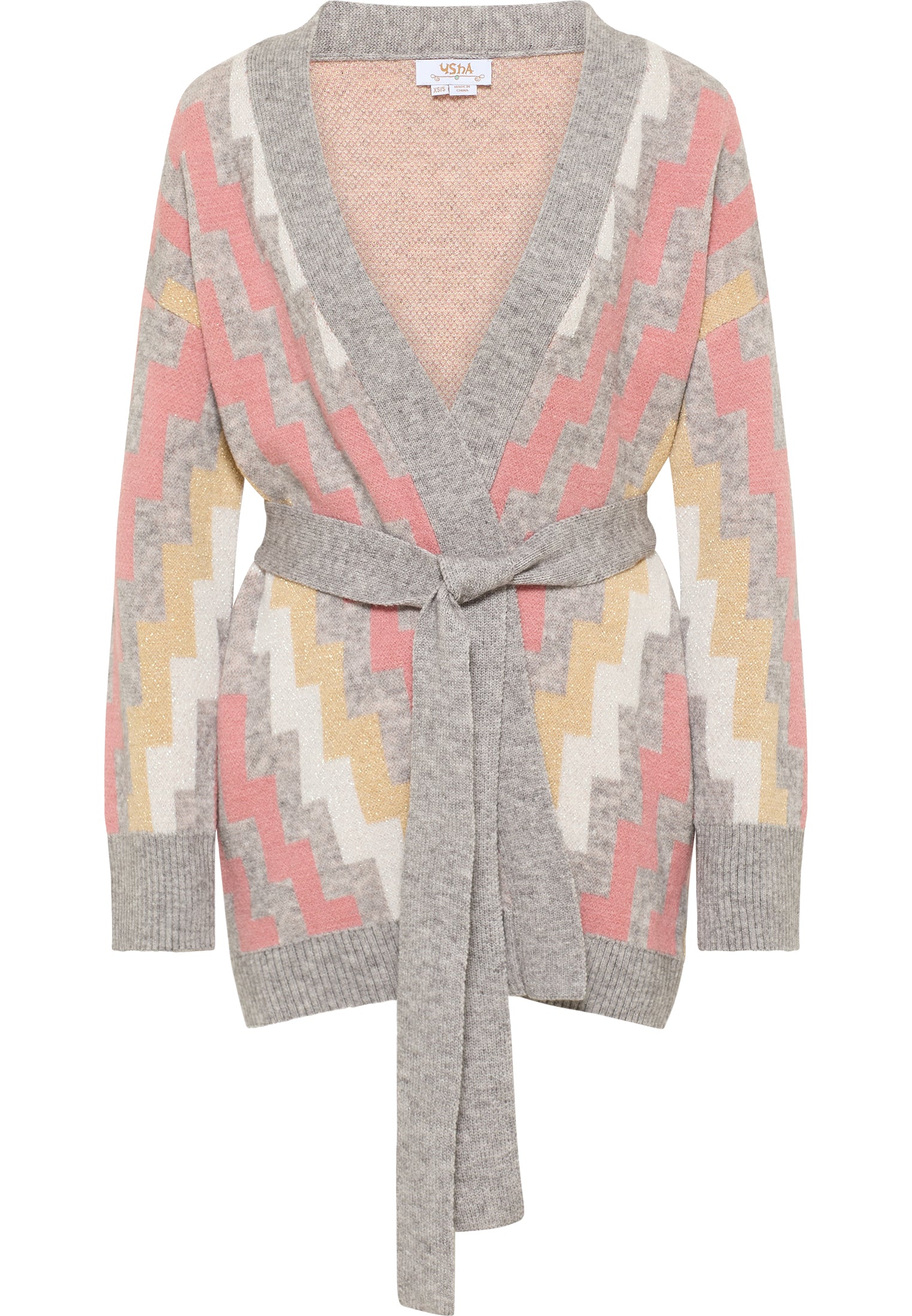 usha FESTIVAL Women's Open Knit Cardigan