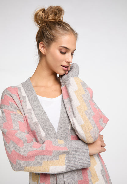 usha FESTIVAL Women's Open Knit Cardigan