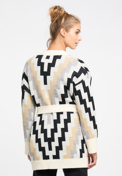 usha FESTIVAL Women's Open Knit Cardigan