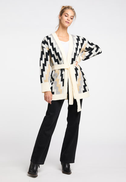 usha FESTIVAL Women's Open Knit Cardigan