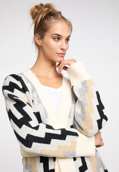 usha FESTIVAL Women's Open Knit Cardigan