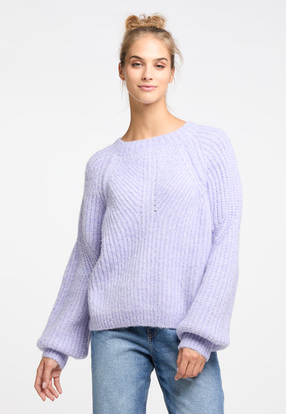 IZIA Damen Strickpullover