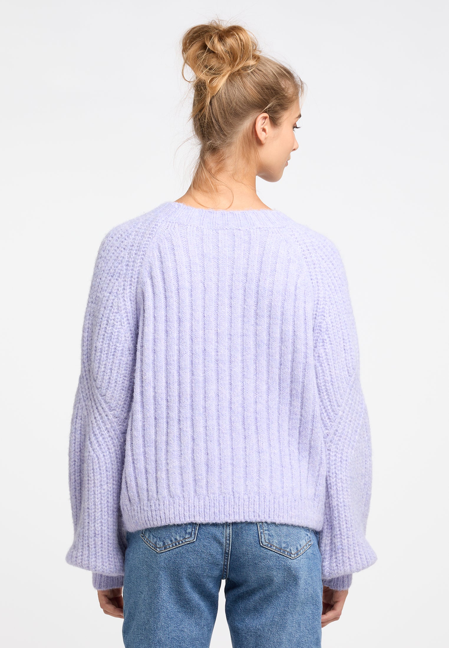 IZIA Damen Strickpullover