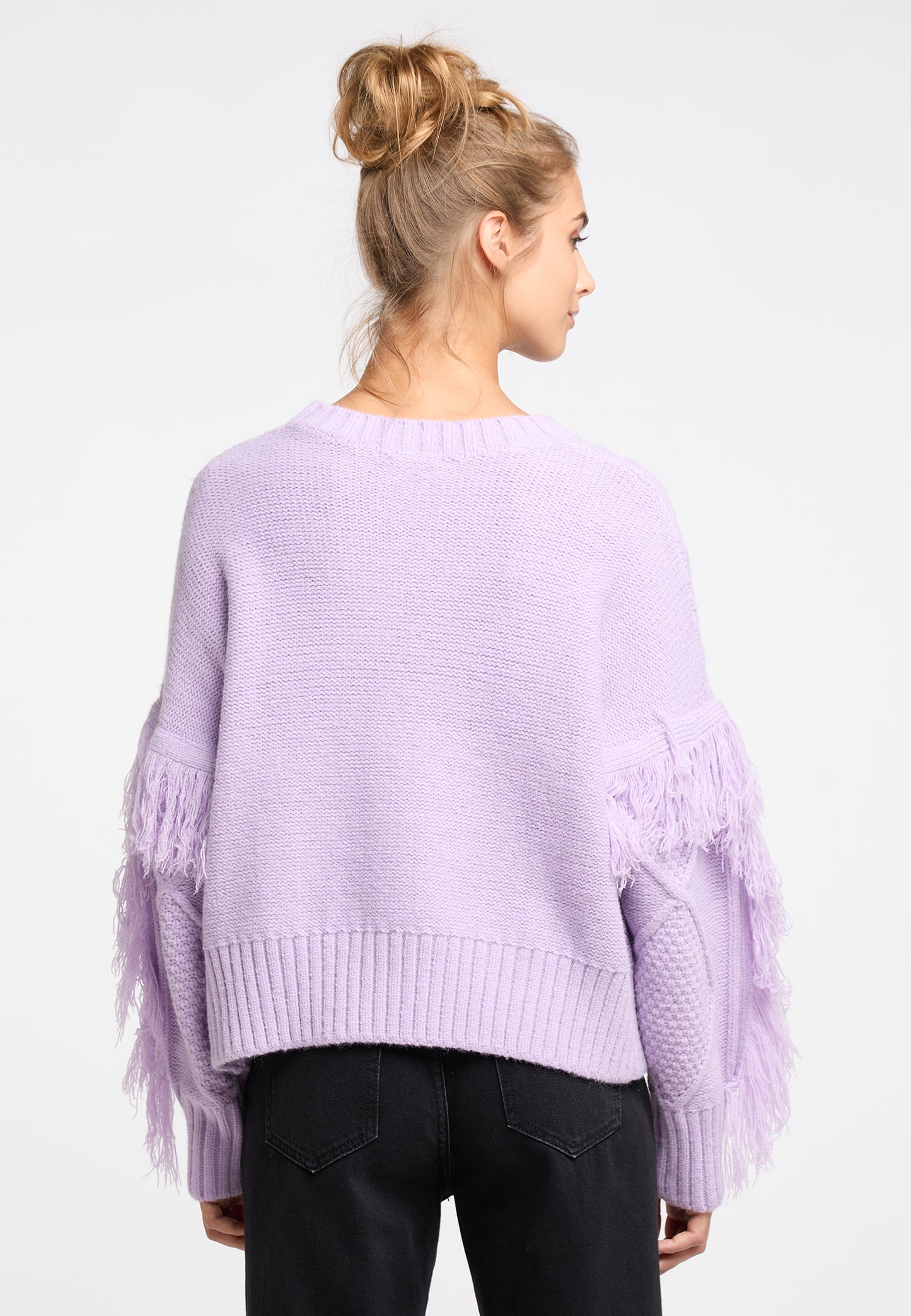 IZIA Damen Strickpullover