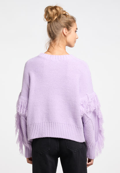 IZIA Damen Strickpullover