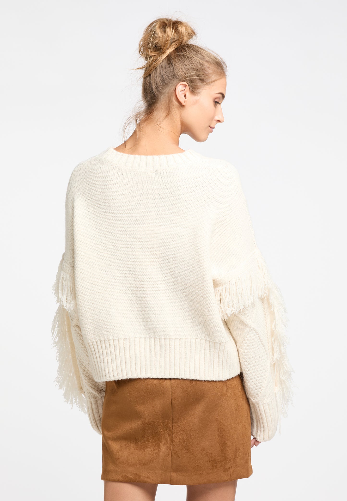 IZIA Damen Strickpullover