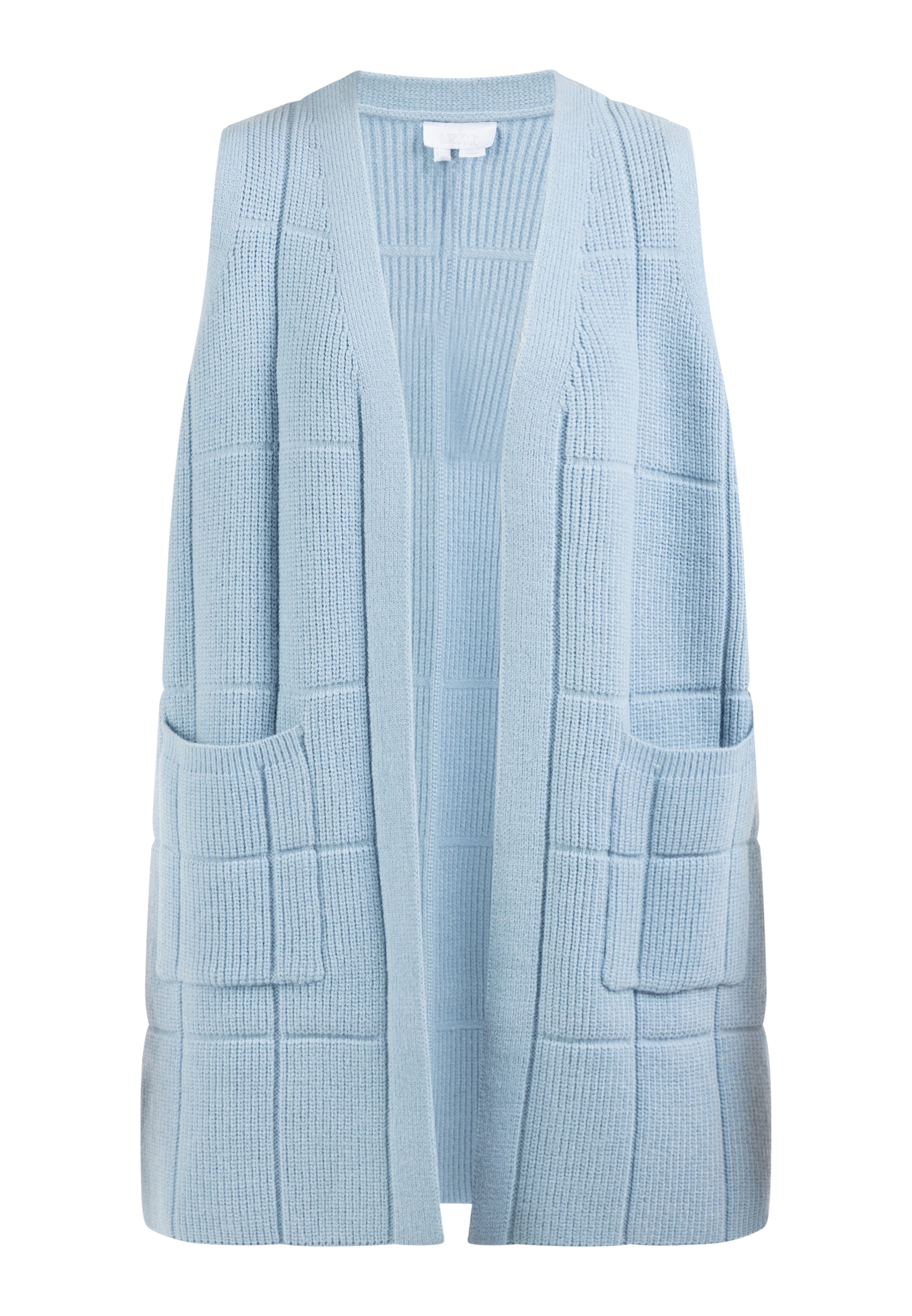 usha WHITE LABEL Kamizelka dzianinowa dla Kobiety długa