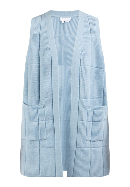 usha WHITE LABEL Kamizelka dzianinowa dla Kobiety długa