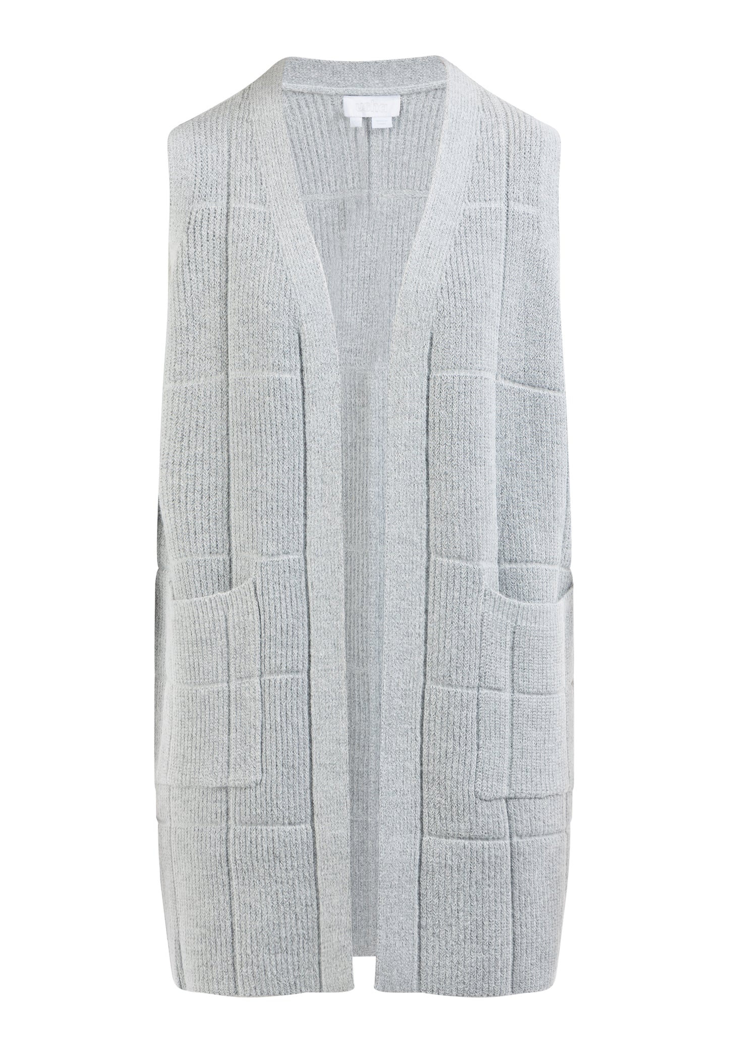 usha WHITE LABEL Kamizelka dzianinowa dla Kobiety długa