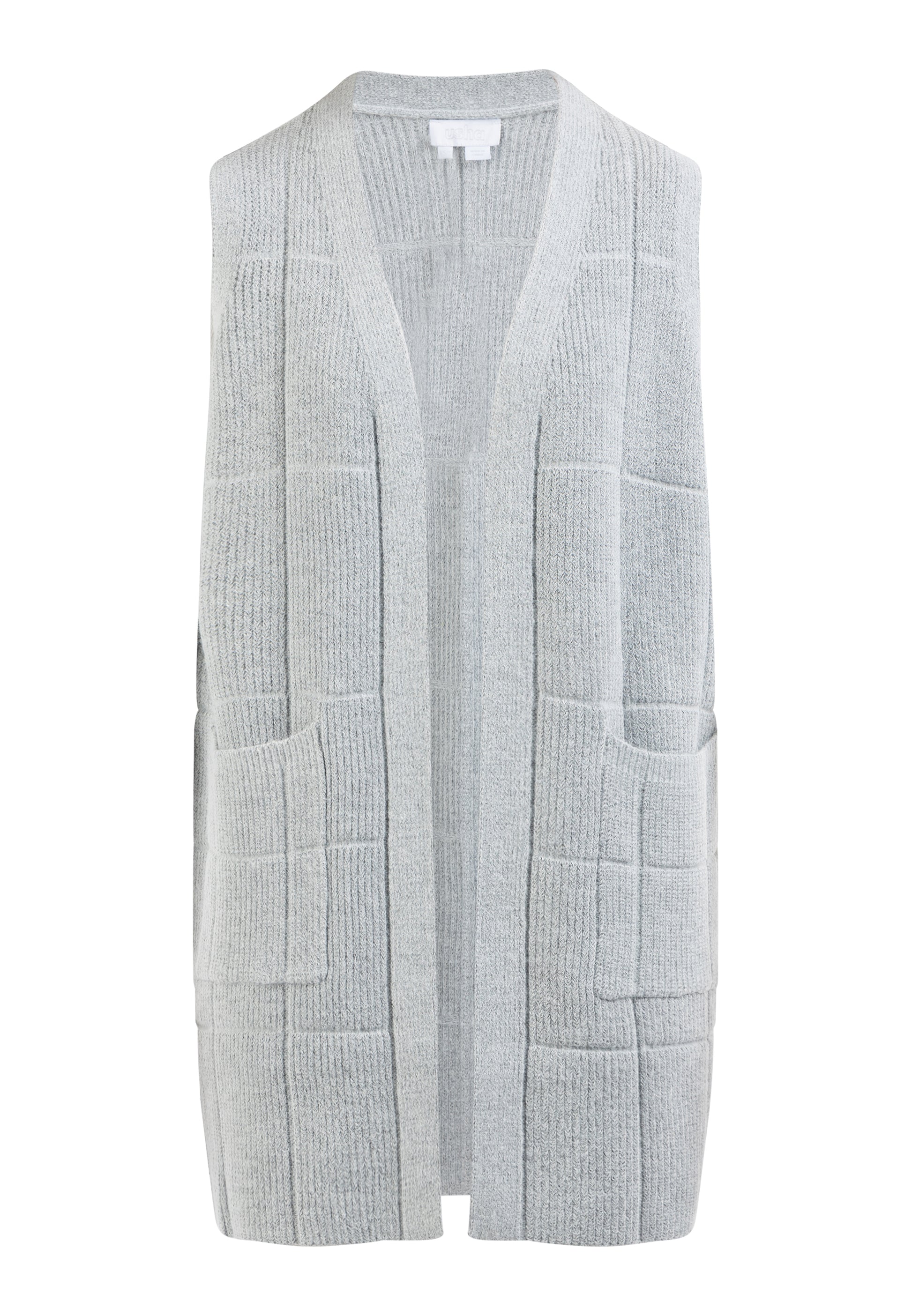 usha WHITE LABEL Kamizelka dzianinowa dla Kobiety długa