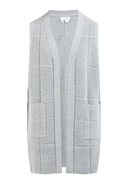 usha WHITE LABEL Kamizelka dzianinowa dla Kobiety długa