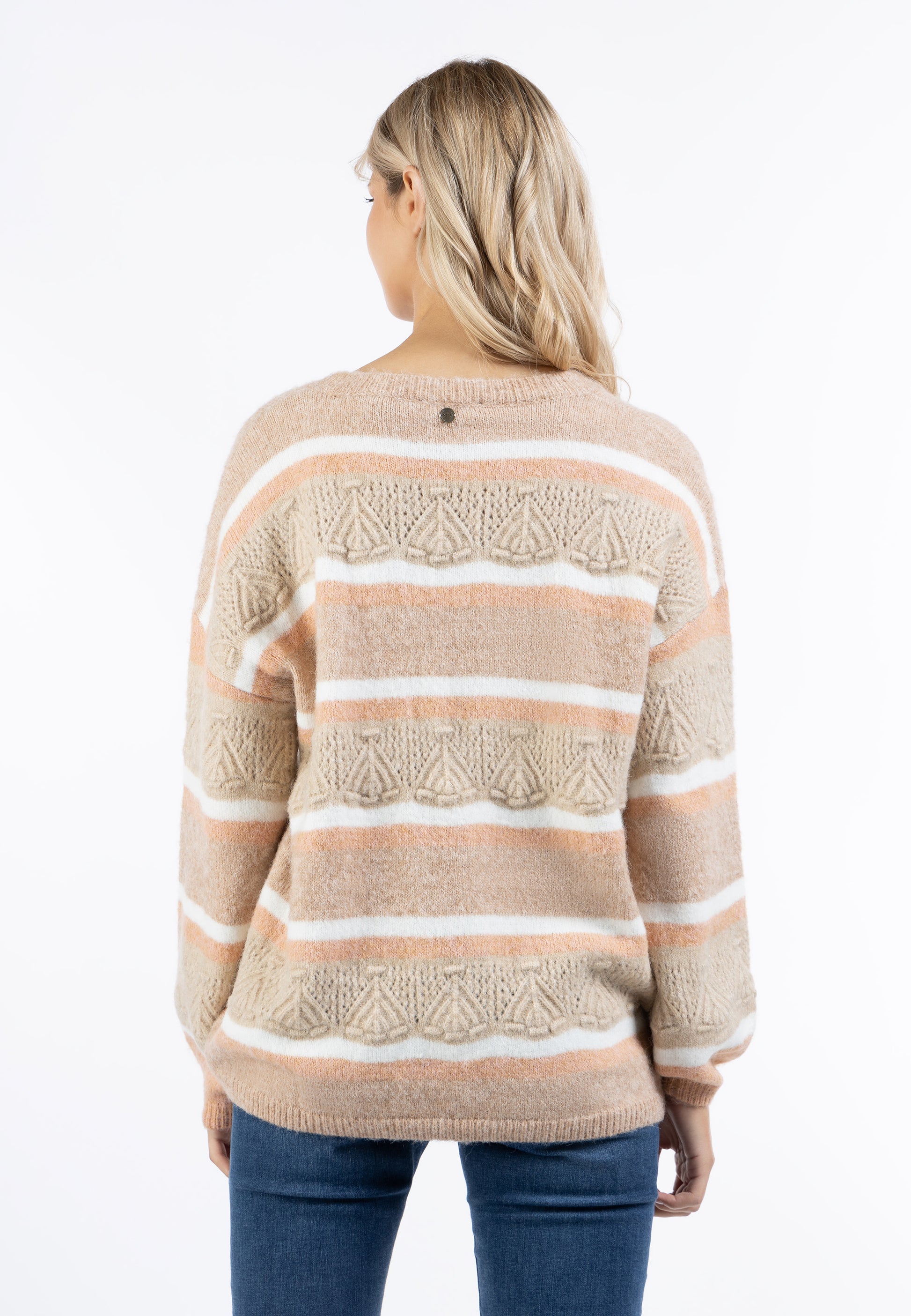 usha FESTIVAL Sweter damski oversize z dzianiny Kobiety