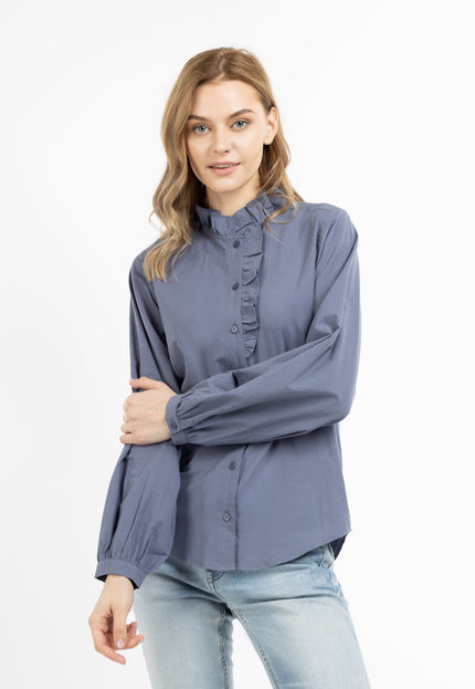 Dreimaster vintage Women's Long Sleeve Blouse